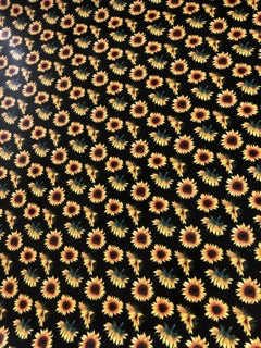 Black Sunflower Adhesive Vinyl