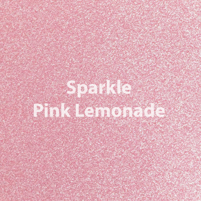 Siser Sparkle HTV Pink Lemonade Choose Your Length