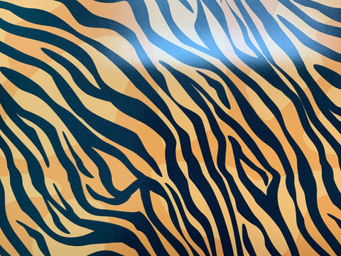 Tiger Print Adhesive Vinyl