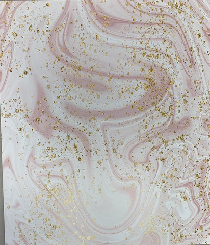 Rose Gold Dust Marble 5 Pattern HTV