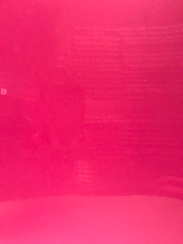 Fluorescent Pink-StripFlock HTV