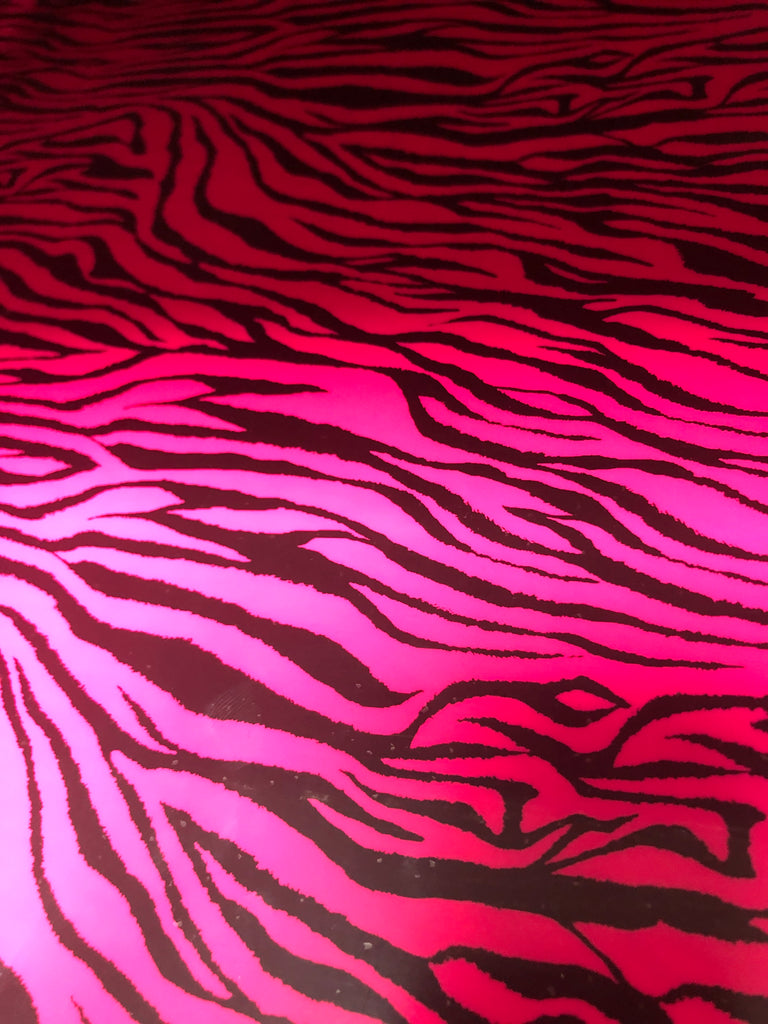 Hot Pink Zebra Print Background