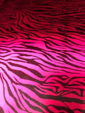 Pink Zebra Print HTV