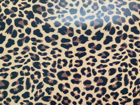 Cheetah Print Adhesive Vinyl