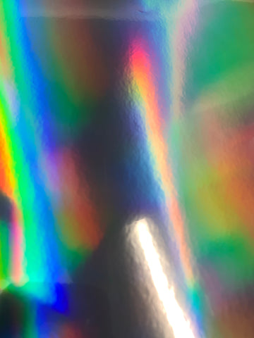 Styletech Holographic Rainbow Mist Vinyl - 12 By-The-Foot