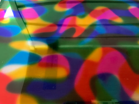 Rainbow Graffiti - Foil HTV