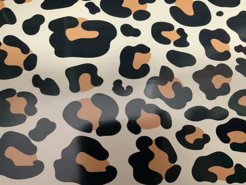 Leopard Print 3 Adhesive Vinyl